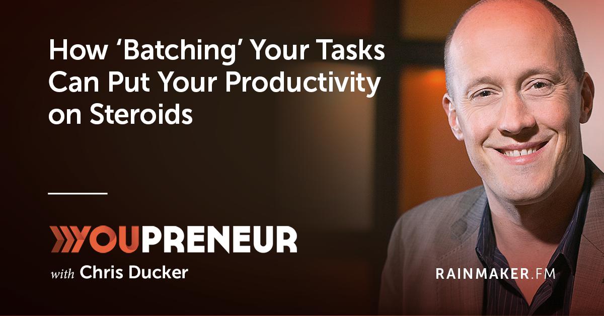 How Batching Your Tasks Can Put Your Productivity on Steroids