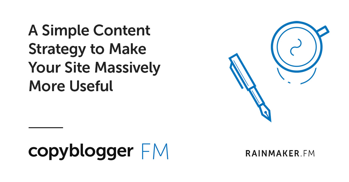 Uma estratégia de conteúdo simples para tornar o seu site muito mais útil